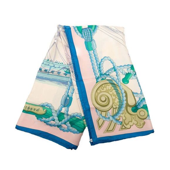 Hermes Tribord Silk Scarf